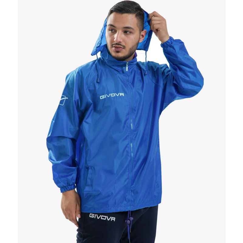 Givova Basico Raincoat Marino