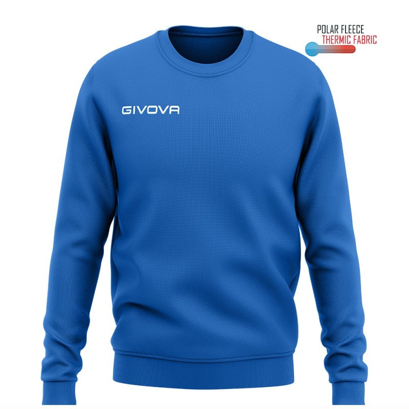 Givova One Cuello Redondo Sweatshirt Negro