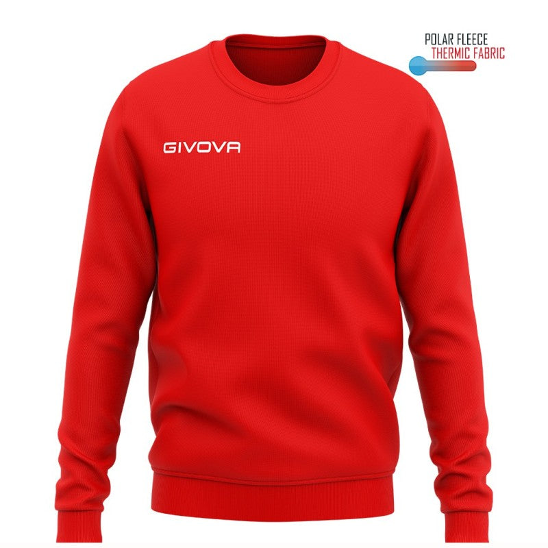 Givova One Cuello Redondo Sweatshirt Negro