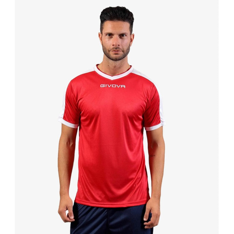 Givova Revolution T-shirt Granate/Negro