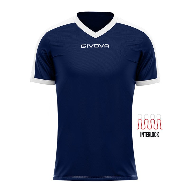 Givova Revolution T-shirt Granate/Negro