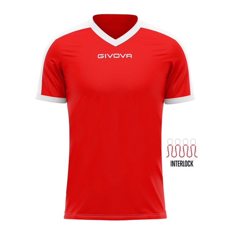 Givova Revolution T-shirt Granate/Negro