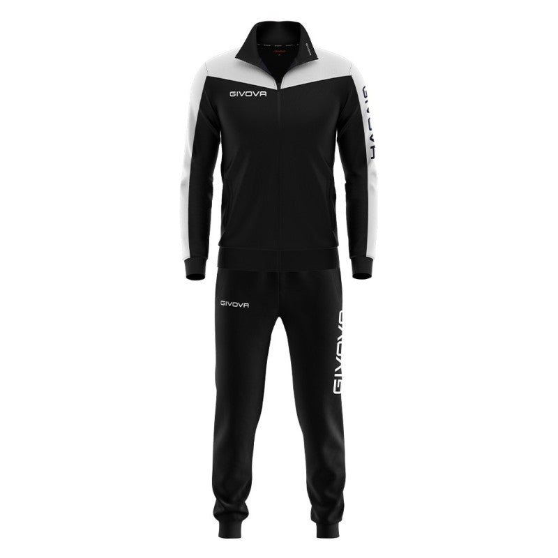 Givova Tuta Roma Trainingsanzug Negro/Amarillo