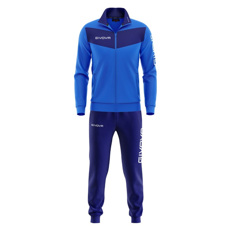 Givova Visa Tracksuit Negro/Turquesa