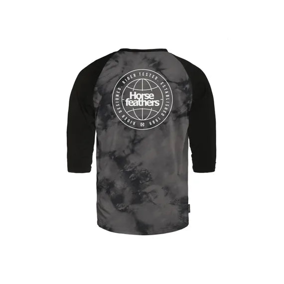 Horsefeathers Global Raglan Tshirt (black/tie Dye)