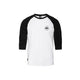Horsefeathers Global Raglan Tshirt (white/black)