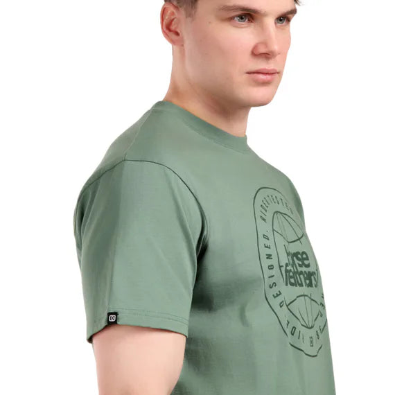 Horsefeathers Global Tshirt (iceberg Green)