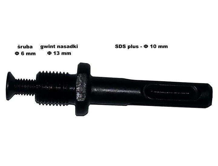 Hlava vrtačky 1,5-13 mm Sds adaptér 1/2 klíč Bst-410830