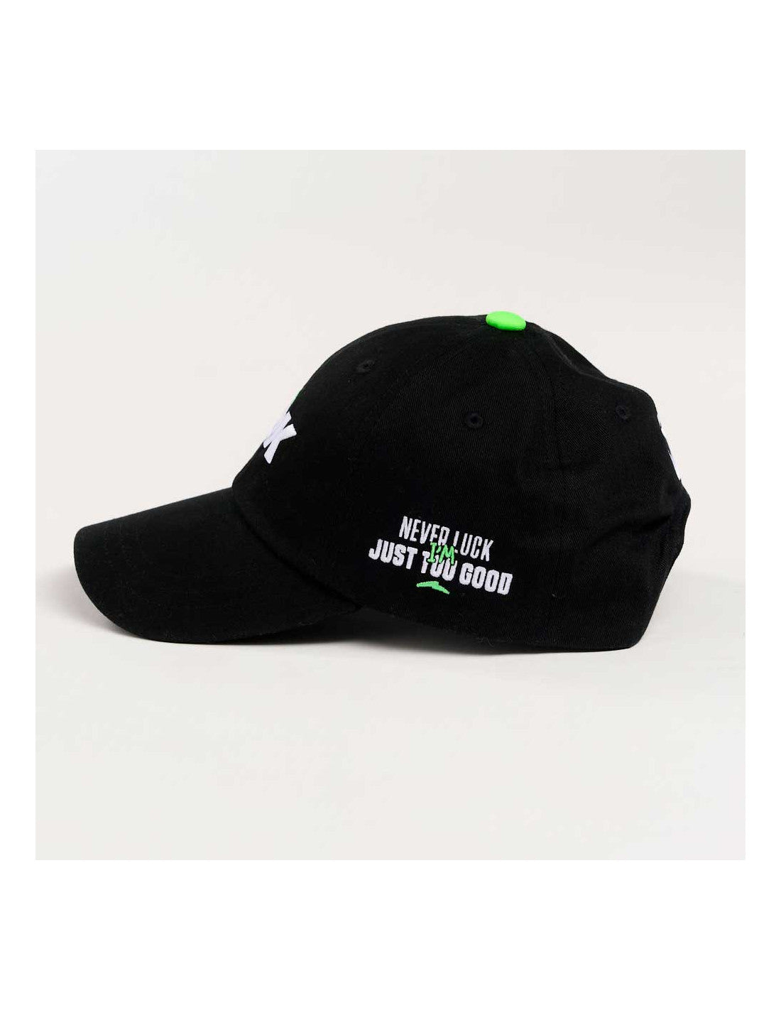 Lõk Never Luck Black Cap