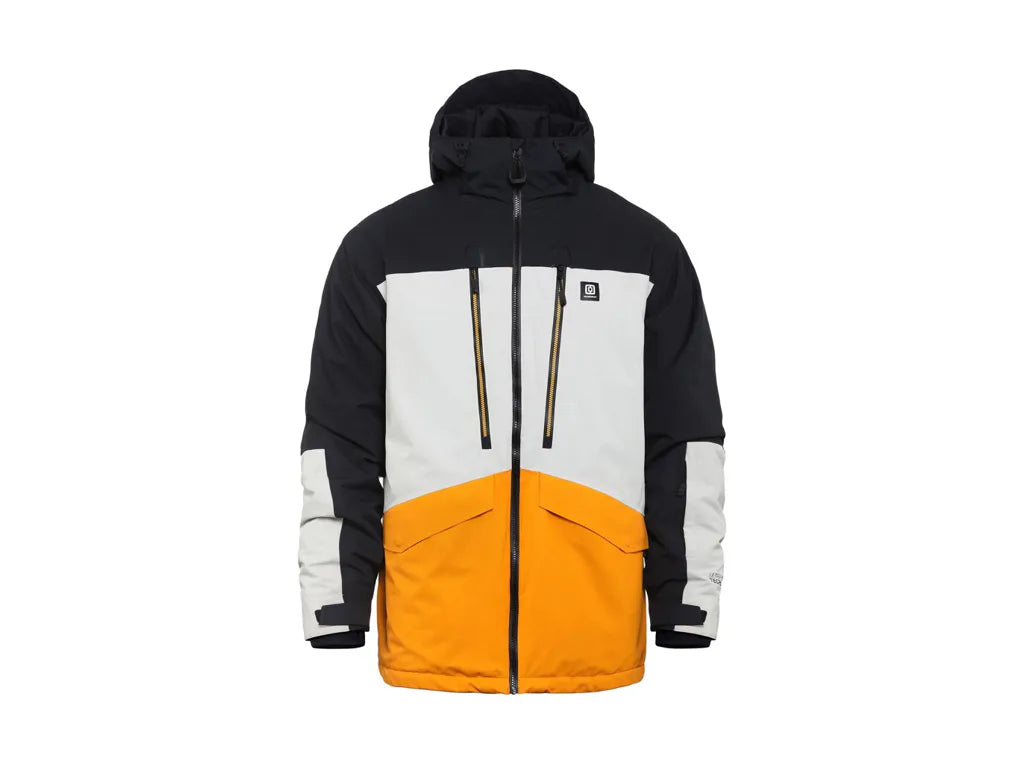 Horsefeathers Halen Ii Shell Jacket (black/radiant Yellow)