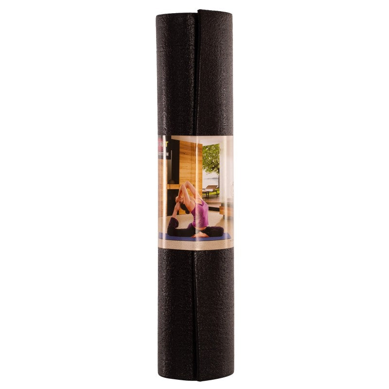 Hard 8 Mm Yoga Mat Negro 173X61X08 Cm