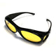 Figuretta - Hd Glasses Fitover Solbriller - Sort