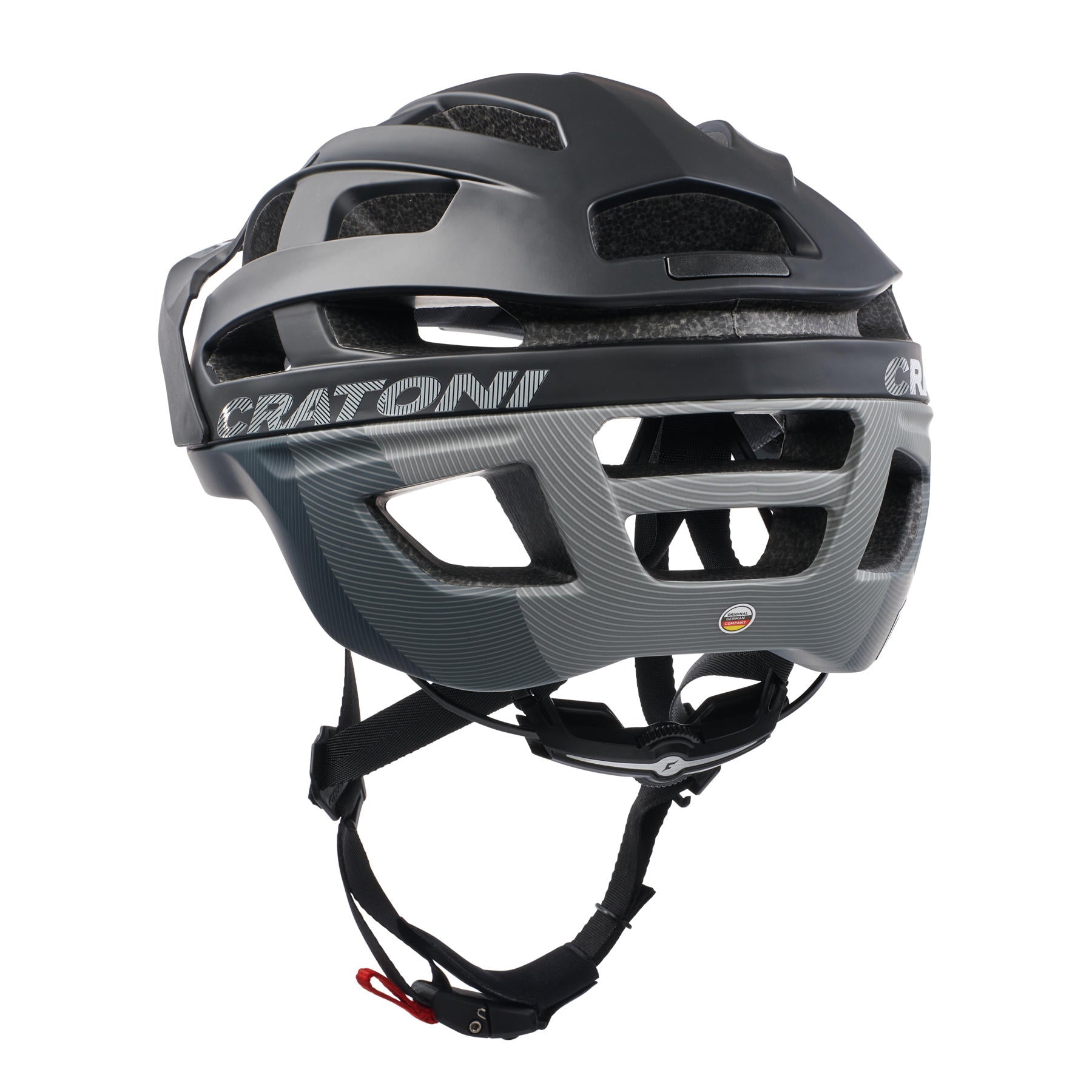 Helmet Cratoni Allrace Black/grey Matt