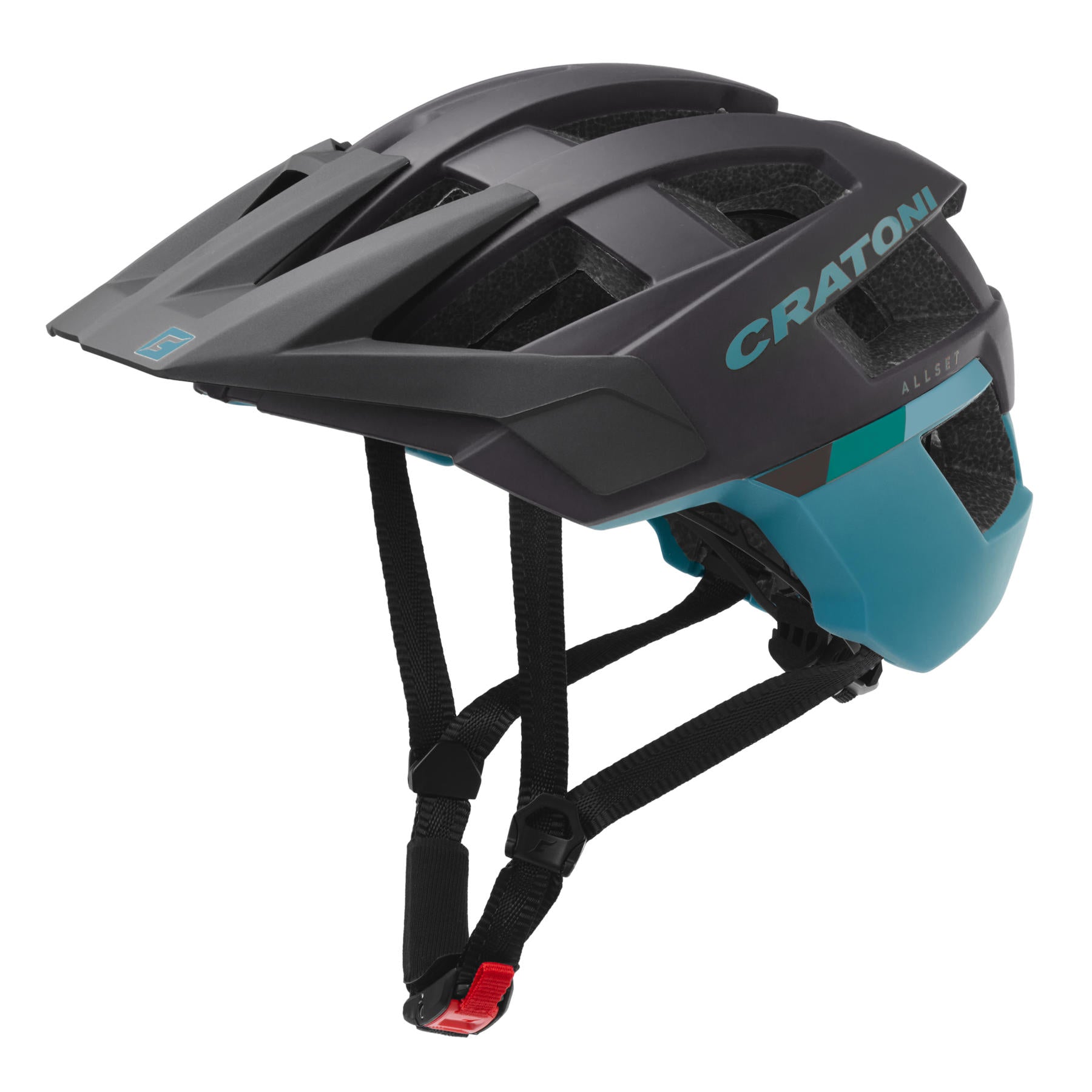 Helmet Cratoni Allset Dark/petrol Matt