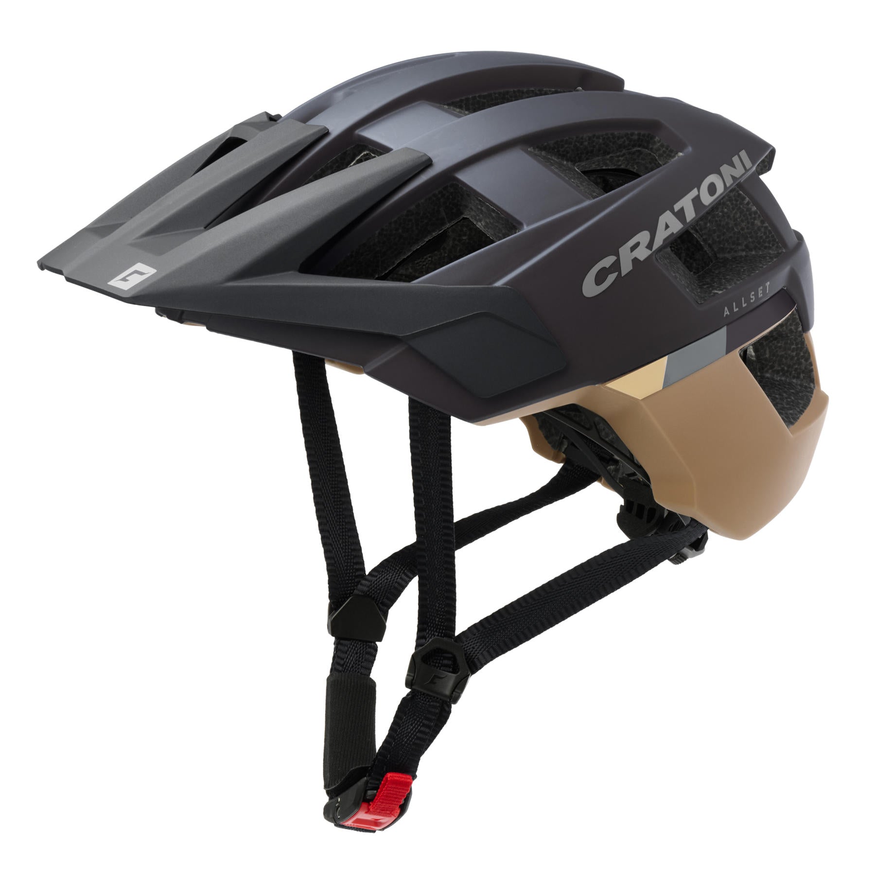 Helm Cratoni Allset Dark/Sand Matt