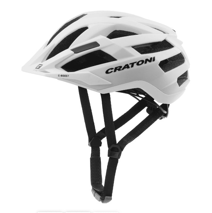 Helmet Cratoni Cboost White Matt