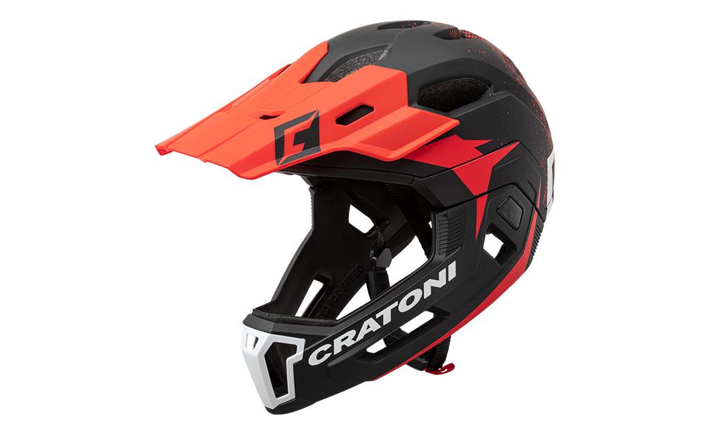 Helmet Cratoni Cmaniac 2.0 Mx Black/red Matt