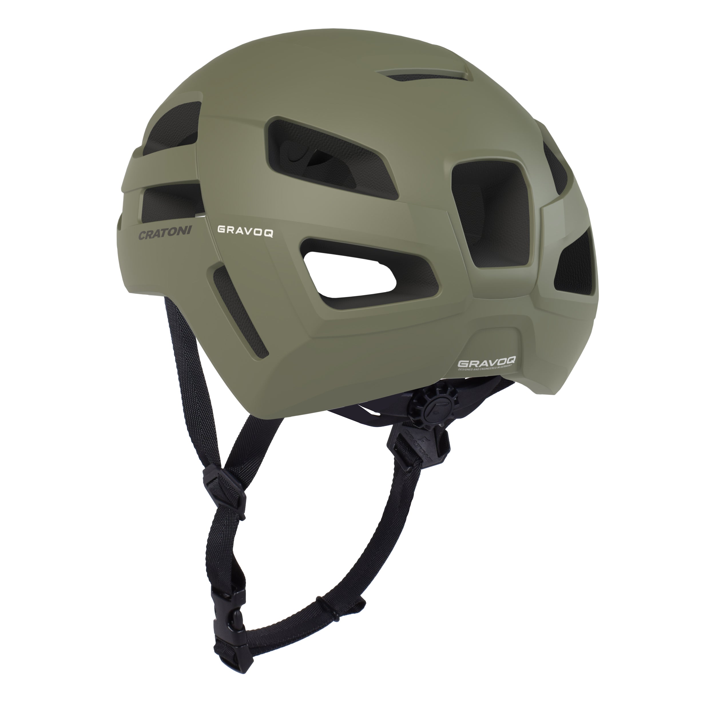 Helmet Cratoni Gravoq Khaki Matt