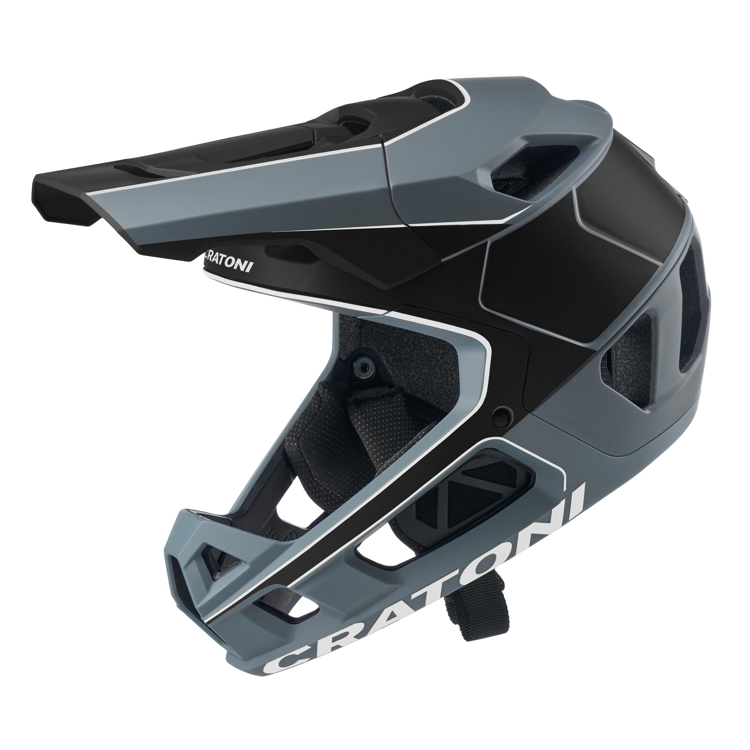 Helmet Cratoni Interceptor 2.0 Team Gray Matt - S/m (54-58 Cm)