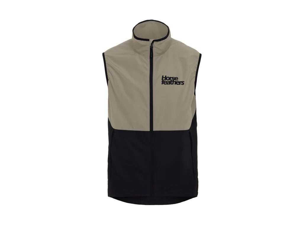 Horsefeathers Hill Vest (taupe/black)