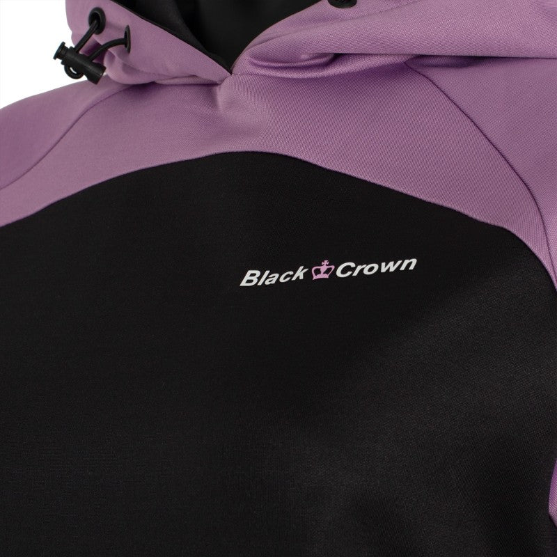 Kapuzenpullover Black Crown Merida Rosa/Negro