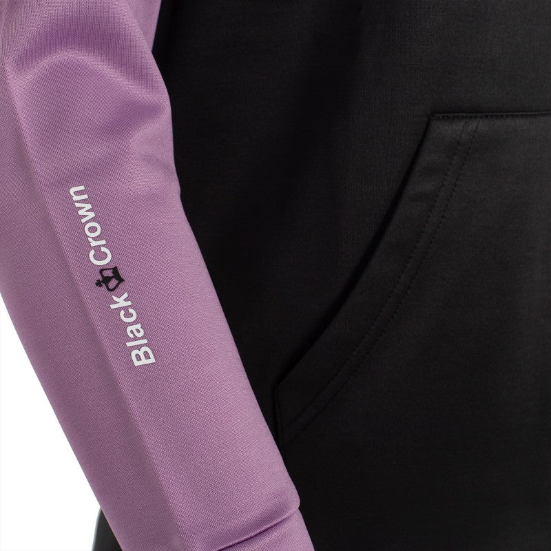 Kapuzenpullover Black Crown Merida Rosa/Negro