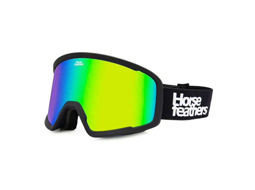 Horsefeathers Huck Goggles (black/mirror Green)