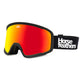 Lunettes Horsefeathers Huck (noir/rouge miroir)