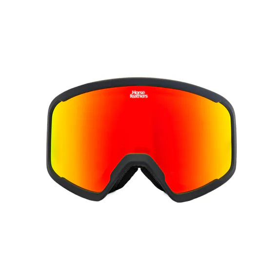 Lunettes Horsefeathers Huck (noir/rouge miroir)