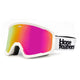 Horsefeathers Huck Goggles (white/mirror Pink)