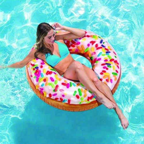 The Donut Inflatable Ring 99 Cm