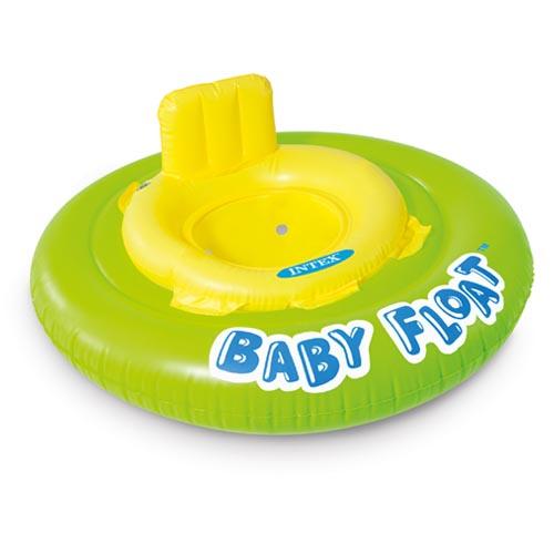Intex Baby Swim Seat | Round | Green | Up To Max 15 Kg**