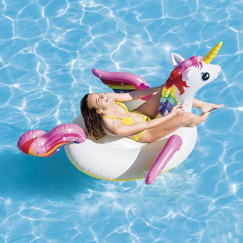 Intex Unicorn Ride-on Approx. 198x140x97 Cm