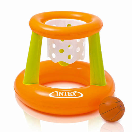 Intex drijvende basketbalspelmand met bal