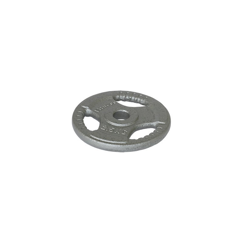 Disco De Hierro Con Agarre Gris 125 Kg