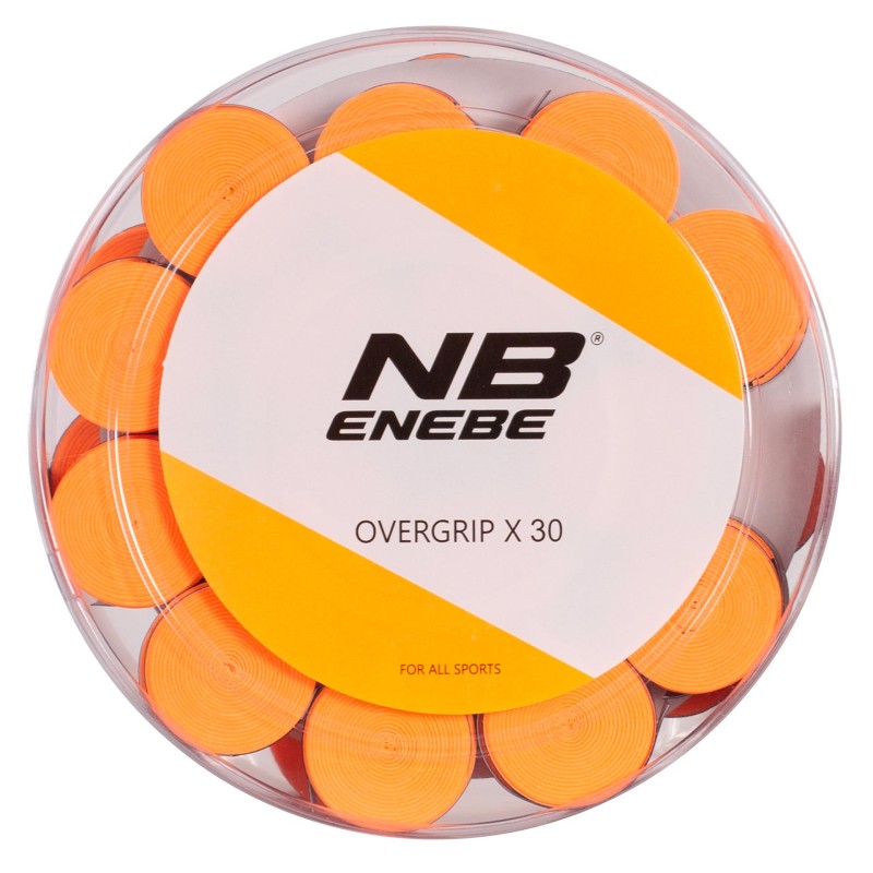 Burk 30 Overgrips Enebe Response Naranja Fluor ÚNICA