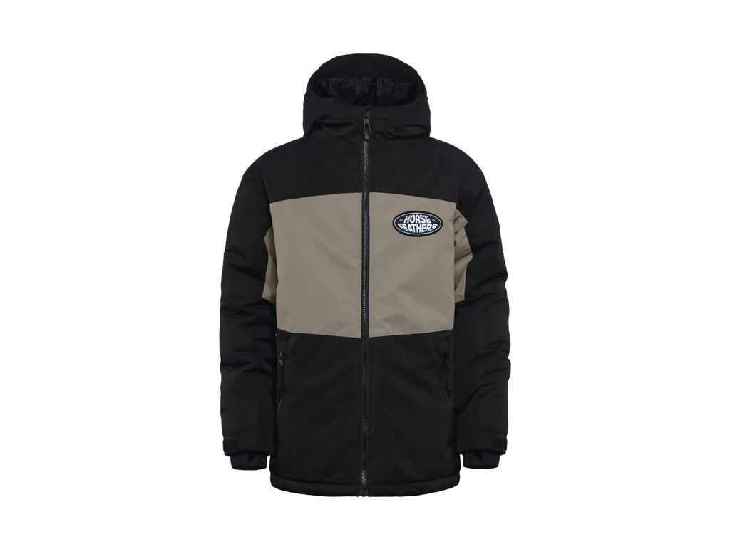 Horsefeathers Juno Youth Jacket (black/taupe)