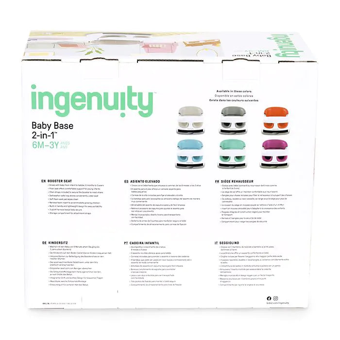 Бебешка седалка Ingenuity 2 в 1 - кашмир