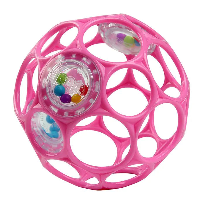 Oball Oball Rattle Easy-grasp Toy - Pink