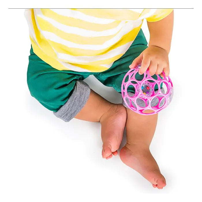 Oball Oball Rattle Easy-grasp Toy - Pink