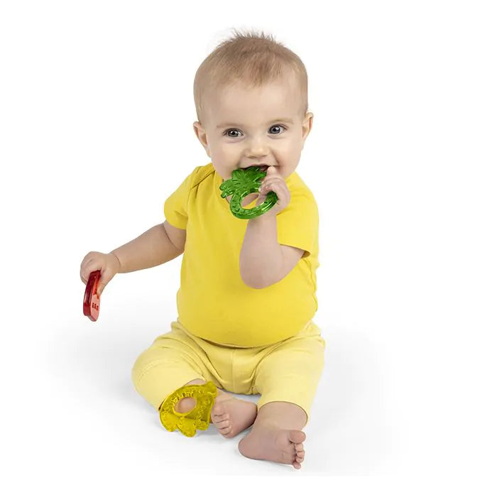 Bright Starts Juicy Chews 3er-Pack strukturierte Beißringe
