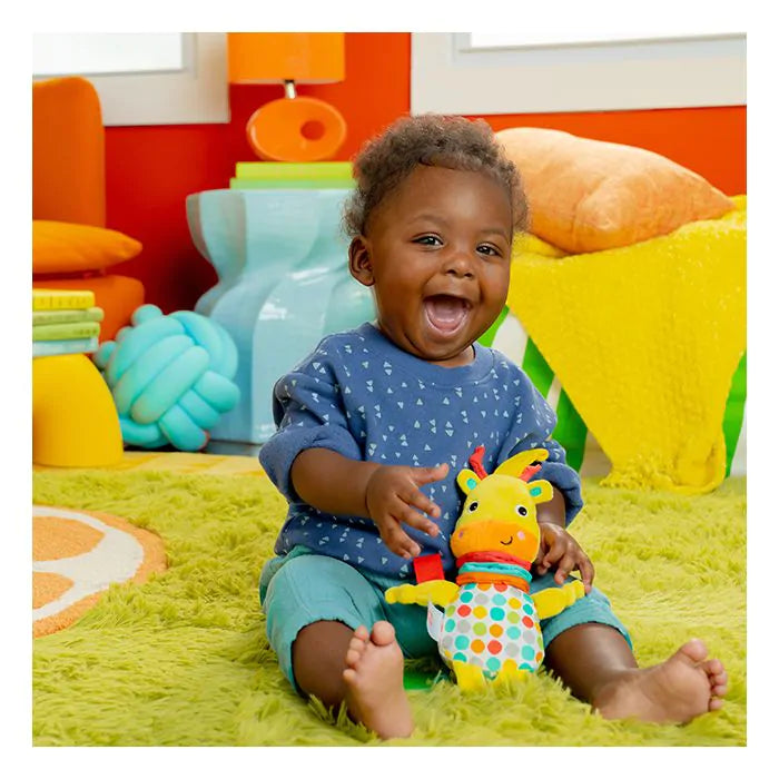 Музикална играчка Bright Starts Pull Play N Boogie - Жираф