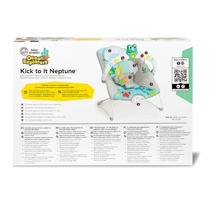 Baby Einstein Explorers Kick 'n Tunes Premium Bouncer