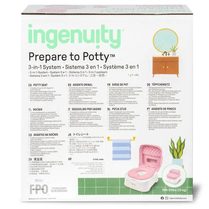 Система 3 в 1 Ingenuity Prepare To Potty