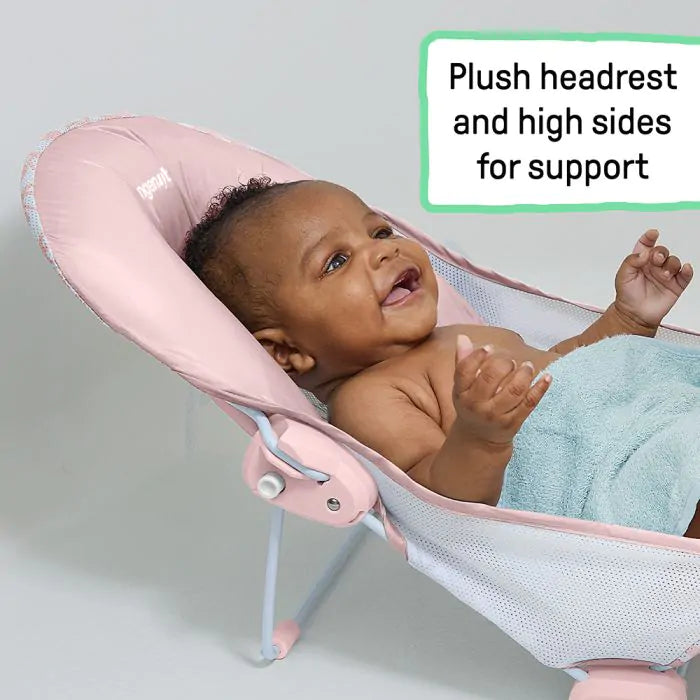 Ingenuity Foldaway 2 Position Bath - Pink
