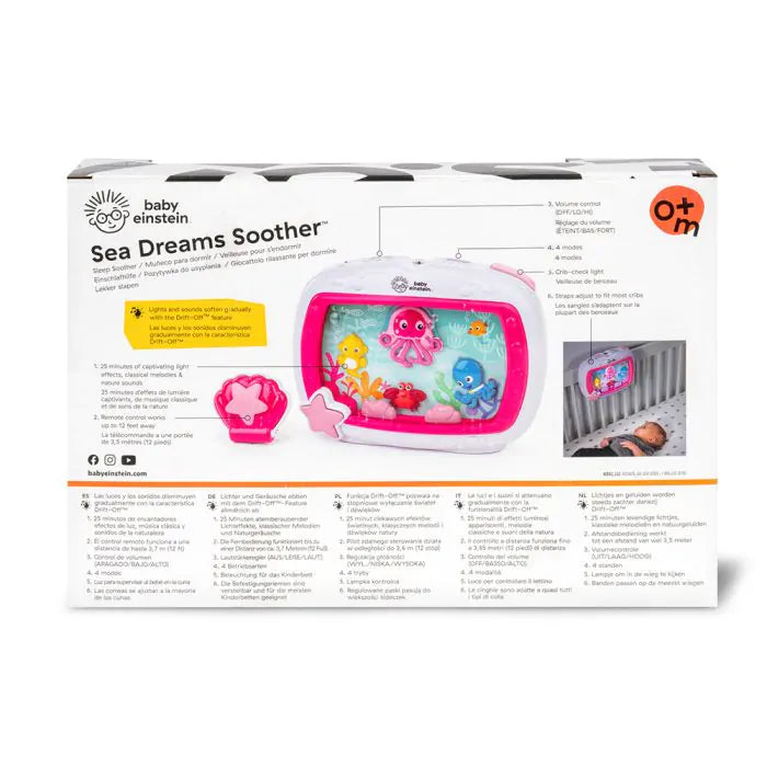 Baby Einstein Sea Dreams Soother Sleep Soother Pink