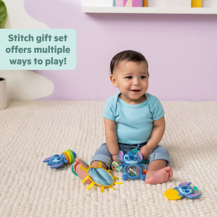 Conjunto de presentes Bright Starts Stitch Tropical Treasures