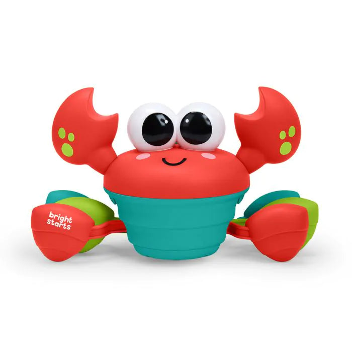 Bright Starts Rockin' Crawling Crabe Rouge
