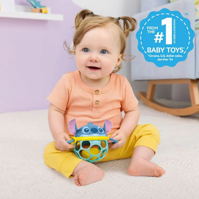 Oball Stitch Jingle & Shake Rattle Toy