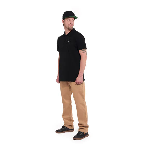 Horsefeathers Kato Polo Tshirt (black)